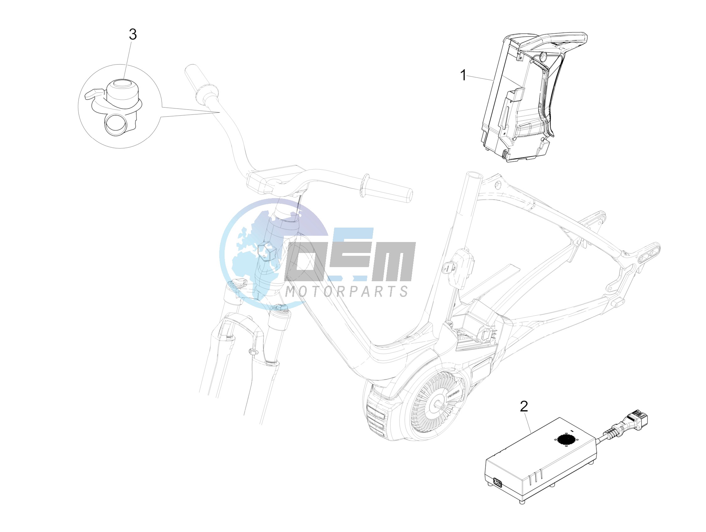 Remote control switches - Battery - Horn