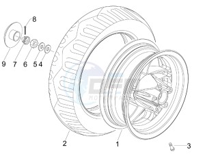 Stalker 50 drawing Rear Wheel