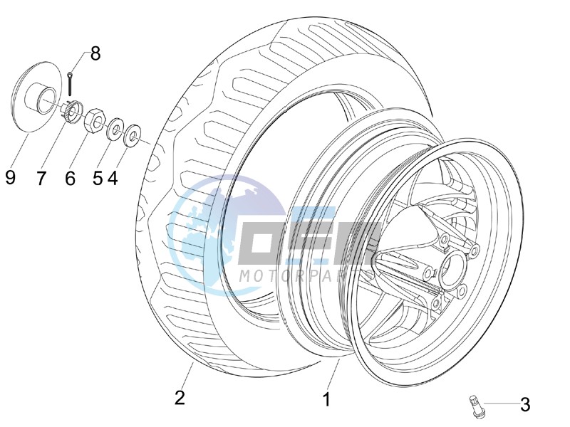 Rear Wheel