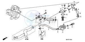 XL1000VA9 E / ABS MKH drawing WATER PIPE