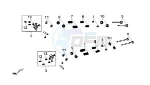 GTS 300I ABS L6 drawing VALVES