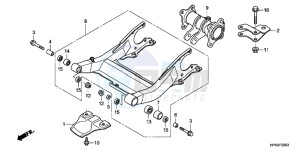 NC750SDH 2ED - (2ED) drawing SEAT COWL