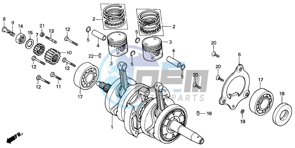 CRANKSHAFT/PISTON