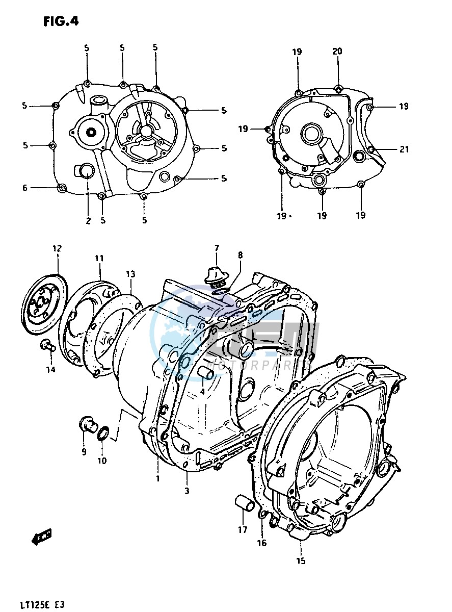 CRANKCASE COVER