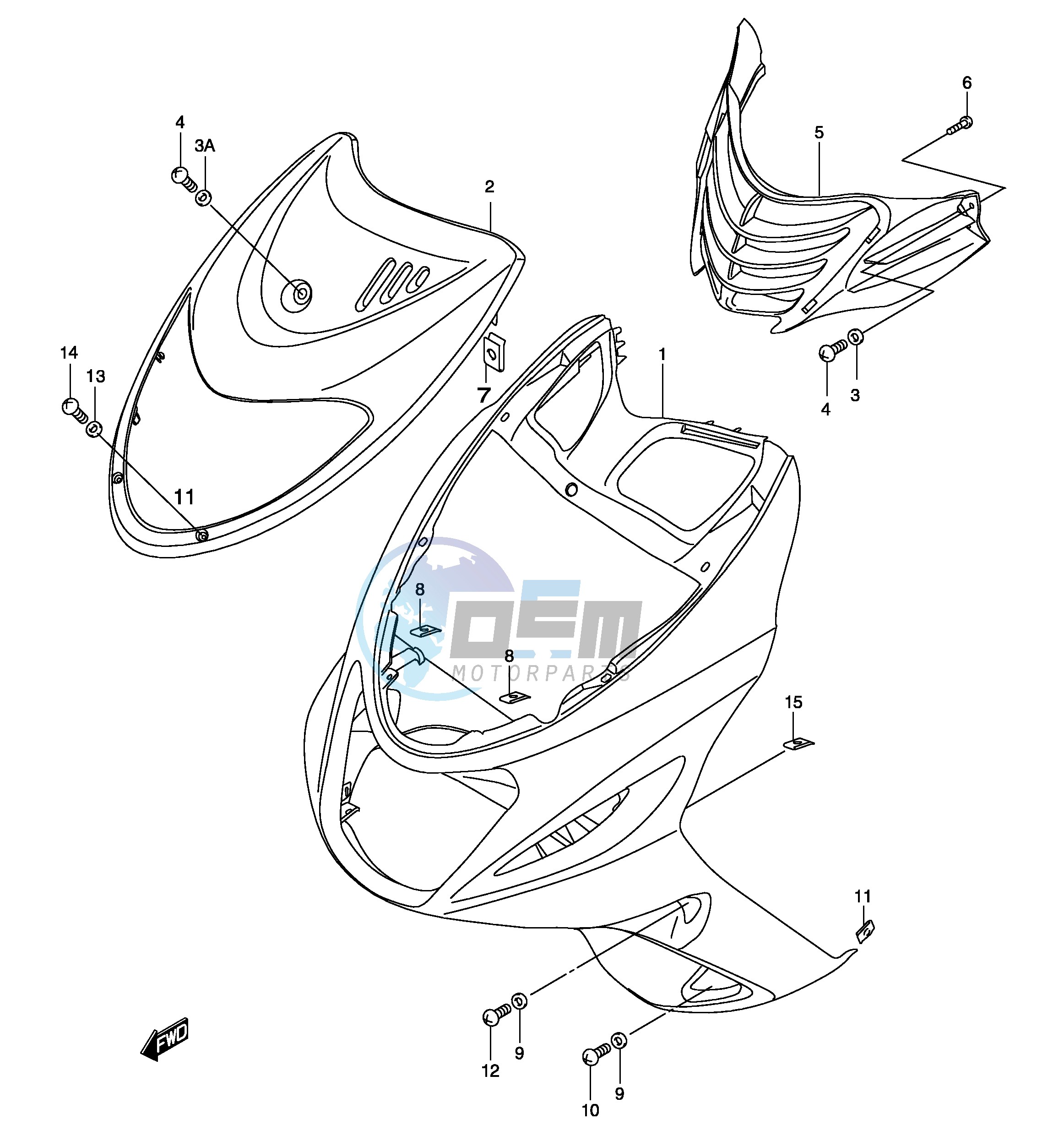 FRONT LEG SHIELD (MODEL K1)