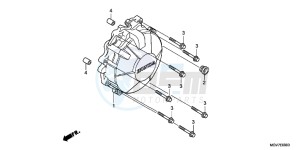 CBR600FB drawing GENERATOR COVER