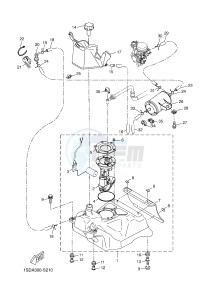 YP400RA X-MAX 400 ABS X-MAX (1SDA 1SDA 1SDA 1SDA) drawing FUEL TANK