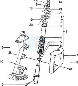 ET2 50 drawing Front damper cover