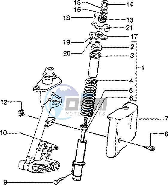 Front damper cover