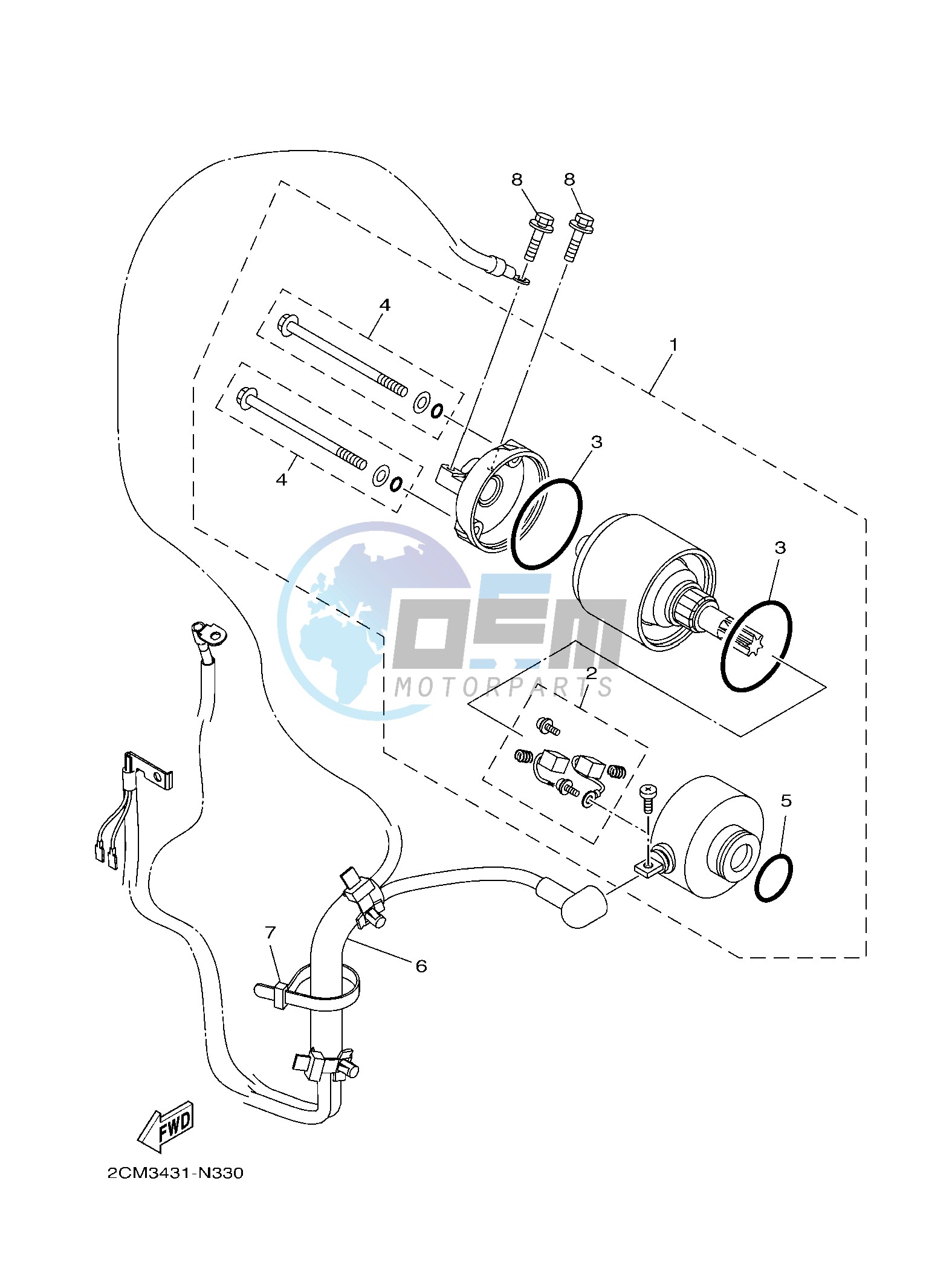 STARTING MOTOR