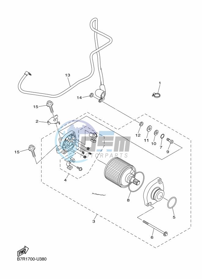 STARTING MOTOR