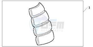 VTR2509 Europe Direct - (ED / LL) drawing TANK PAD 2