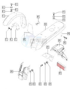 FLEXER_EX_L0-L2 50 L0-L2 drawing Mudguards