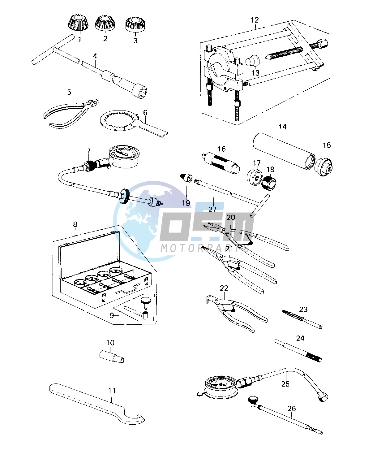 SPECIAL SERVICE TOOLS "A"