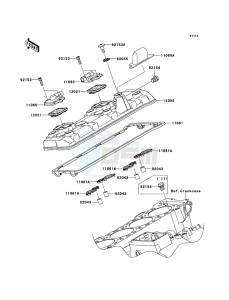 NINJA_ZX-10R ZX1000JCF FR XX (EU ME A(FRICA) drawing Cylinder Head Cover