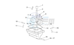 RS 250 drawing Carburettor III