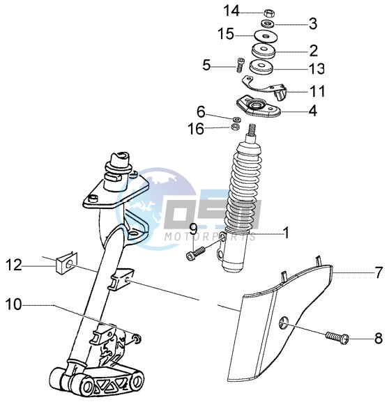 Front damper cover