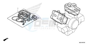 VFR1200XLF CrossTourer - VFR1200X 2ED - (2ED) drawing GASKET KIT A