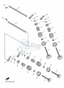 YZF1000D YZF-R1M (B4S1) drawing VALVE