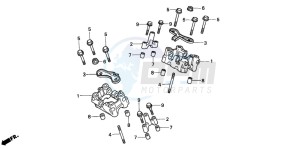 NV600C drawing CAMSHAFT HOLDER