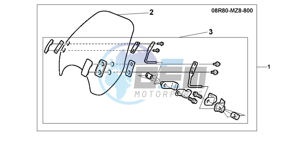 WINDSHIELD SET