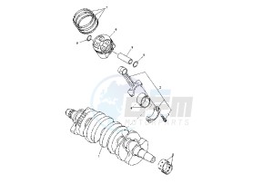 FZ6 600 drawing CRANKSHAFT-PISTON MY05