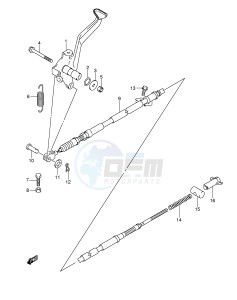 LT-A700X (E28-E33) drawing REAR BRAKE