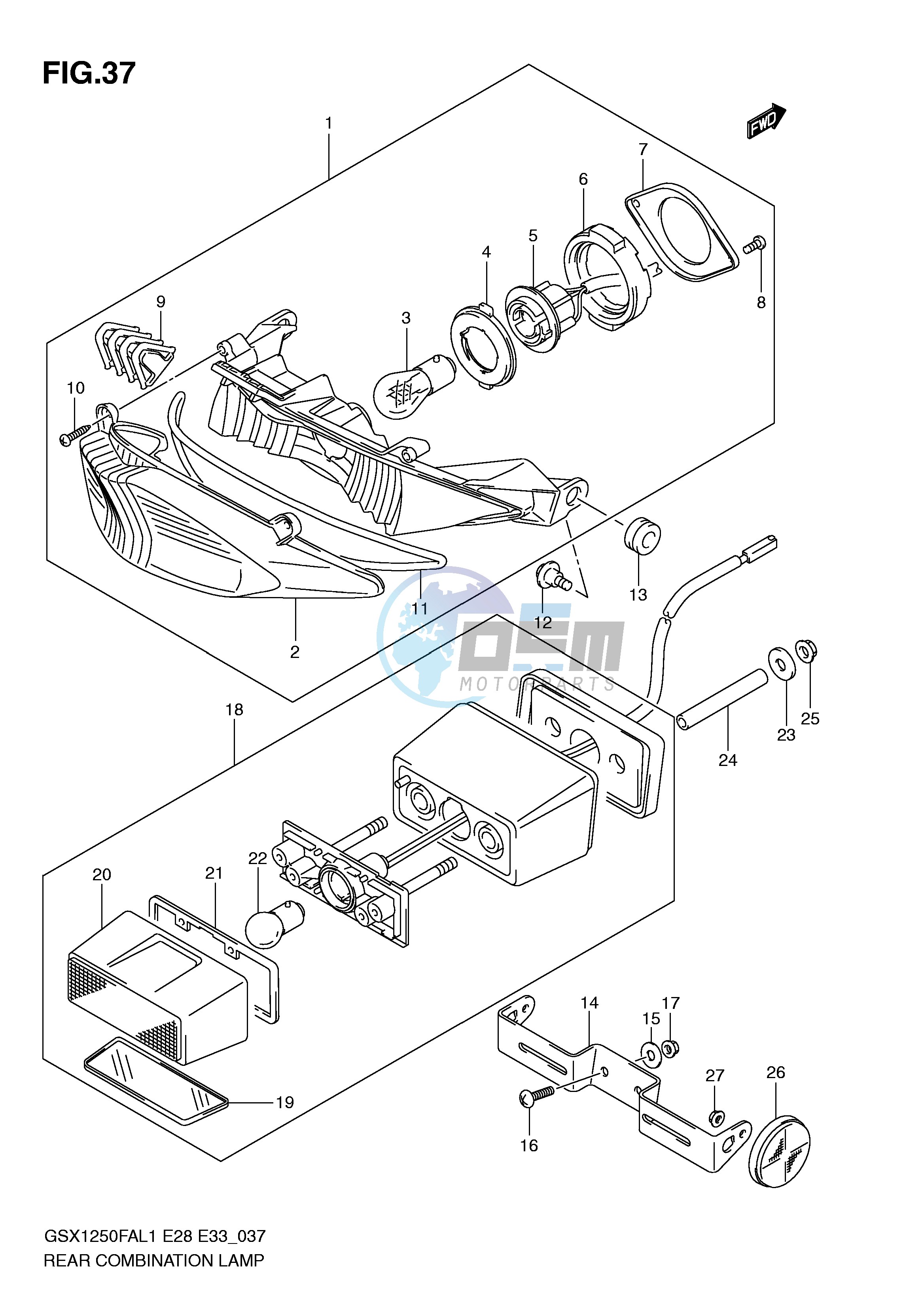 REAR COMBINATION LAMP