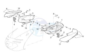 RSV 2 1000 drawing Front body - Duct