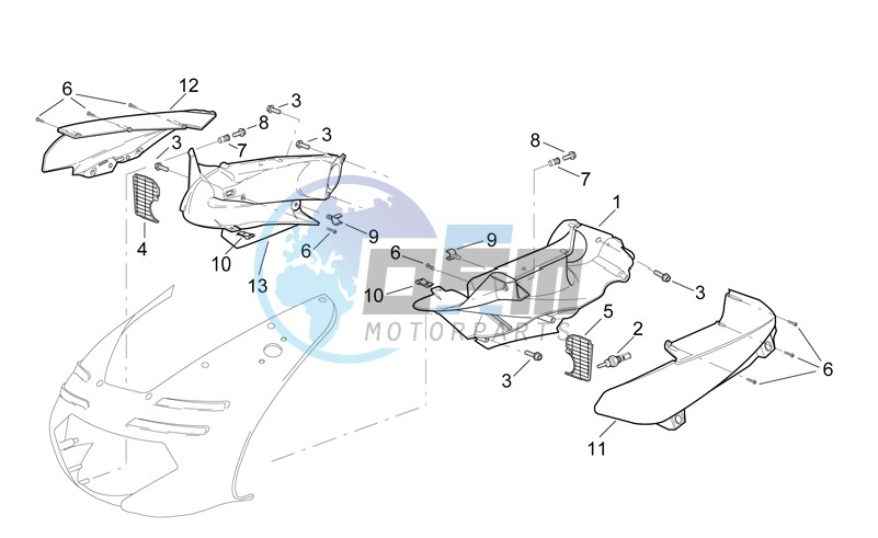 Front body - Duct