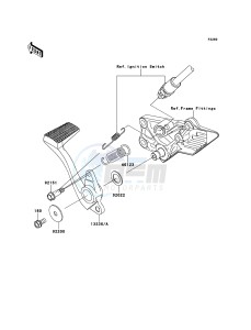 1400GTR ZG1400A8F FR GB XX (EU ME A(FRICA) drawing Brake Pedal