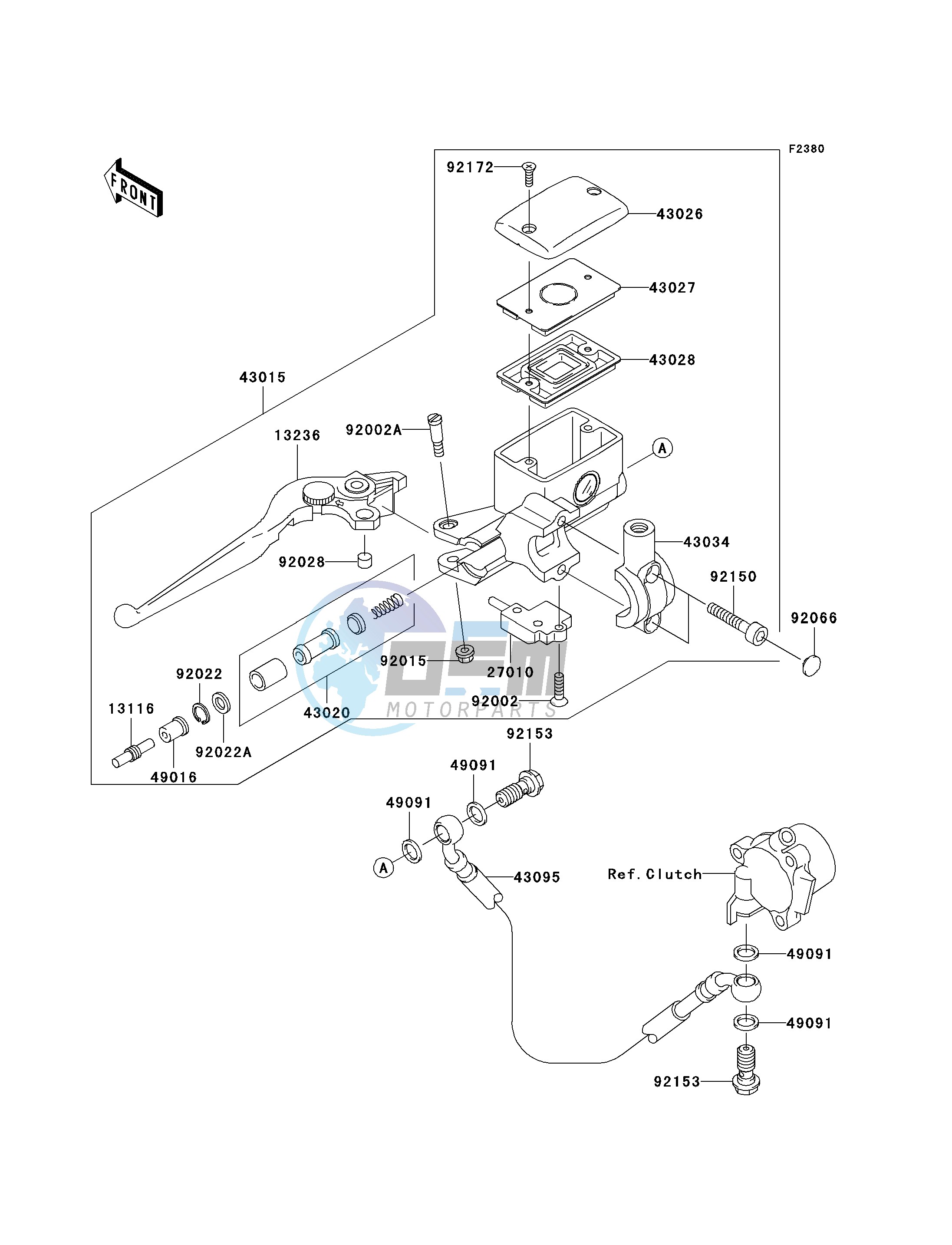 CLUTCH MASTER CYLINDER