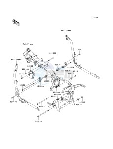 VN 2000 F [VULCAN 2000 CLASSIC LT] (6F-7F) F6F drawing ENGINE MOUNT