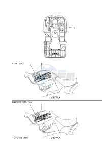 YFM450FWAD YFM45FGPB GRIZZLY 450 EPS (1CTC 1CTD 1CTE) drawing GRAPHICS