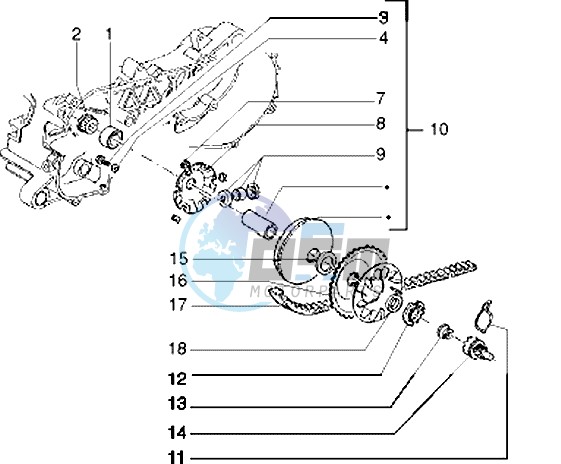 Driving pulley