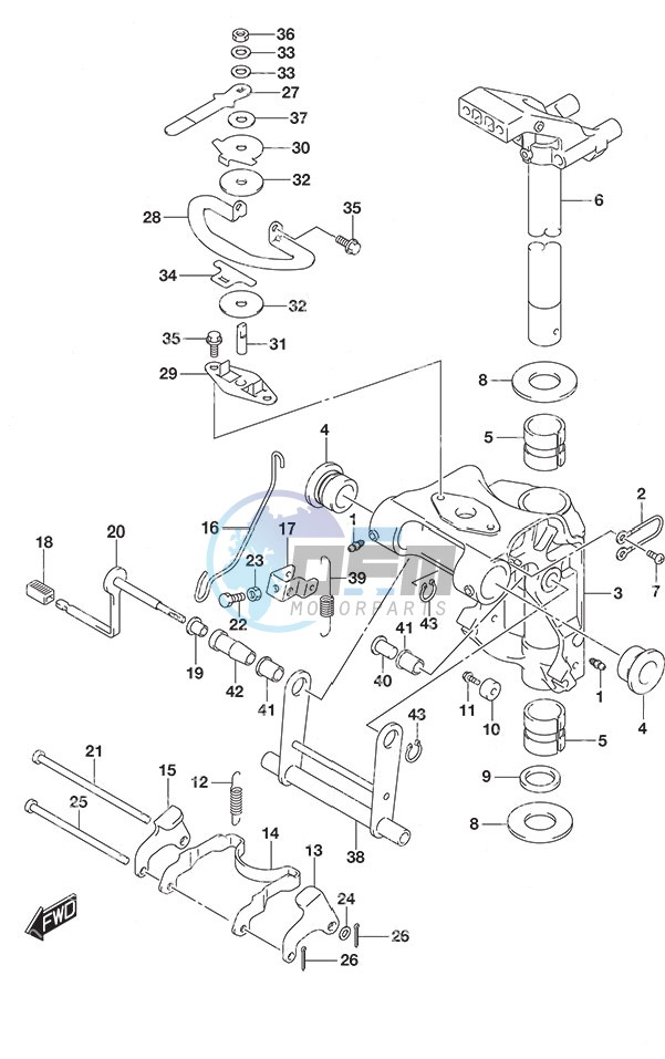 Swivel Bracket Non-Remote Control