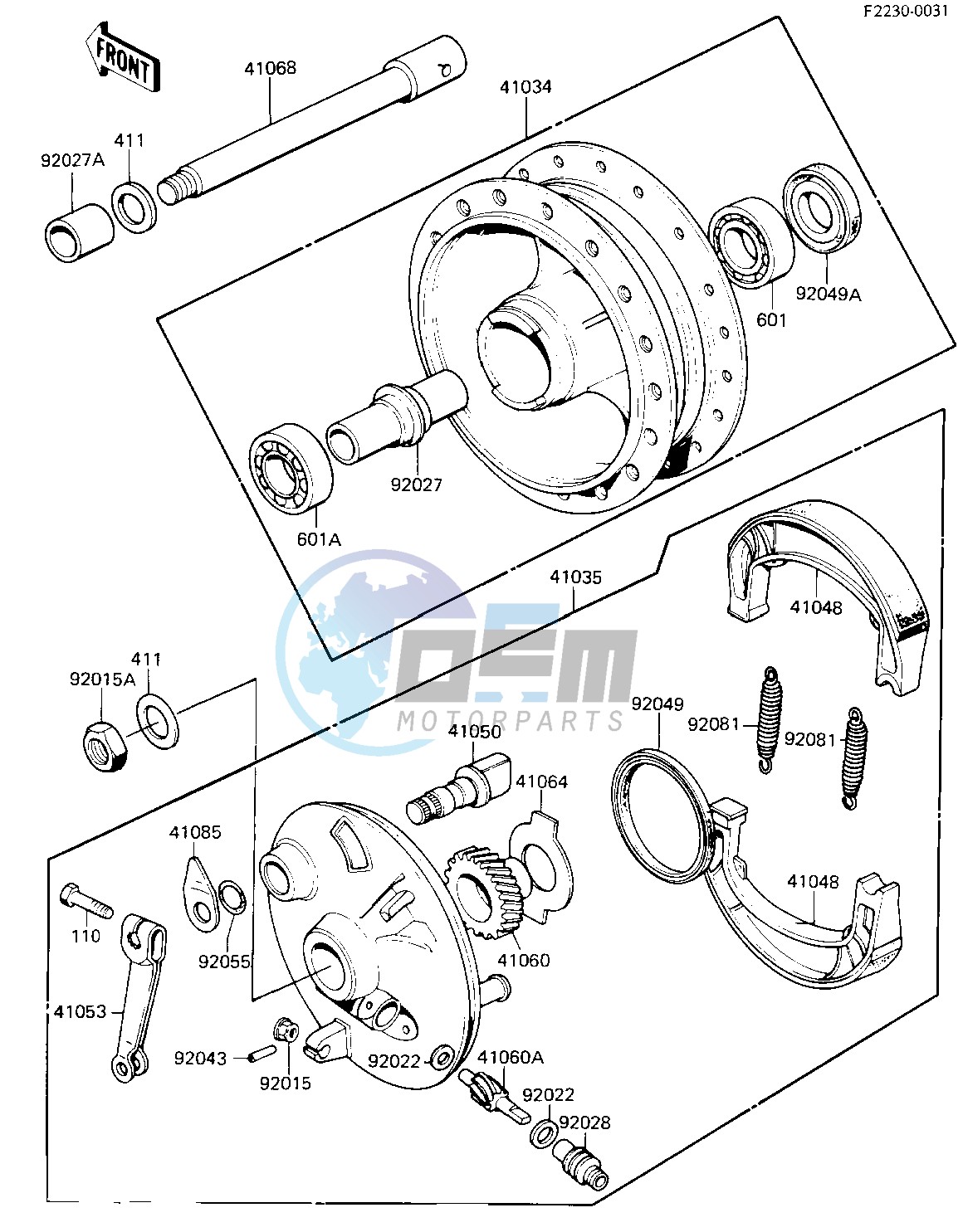 FRONT HUB_BRAKE