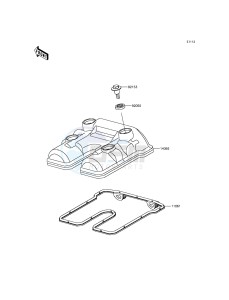 Z250SL_ABS BR250FFS XX (EU ME A(FRICA) drawing Cylinder Head Cover