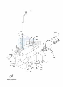 F30BETL drawing LOWER-CASING-x-DRIVE-2