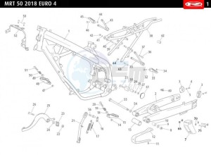 MRT-50-E4-2018-AUSTRIA-MRT-50-FREE-JUMP-GREEN-EURO-4-2018 drawing CHASSIS