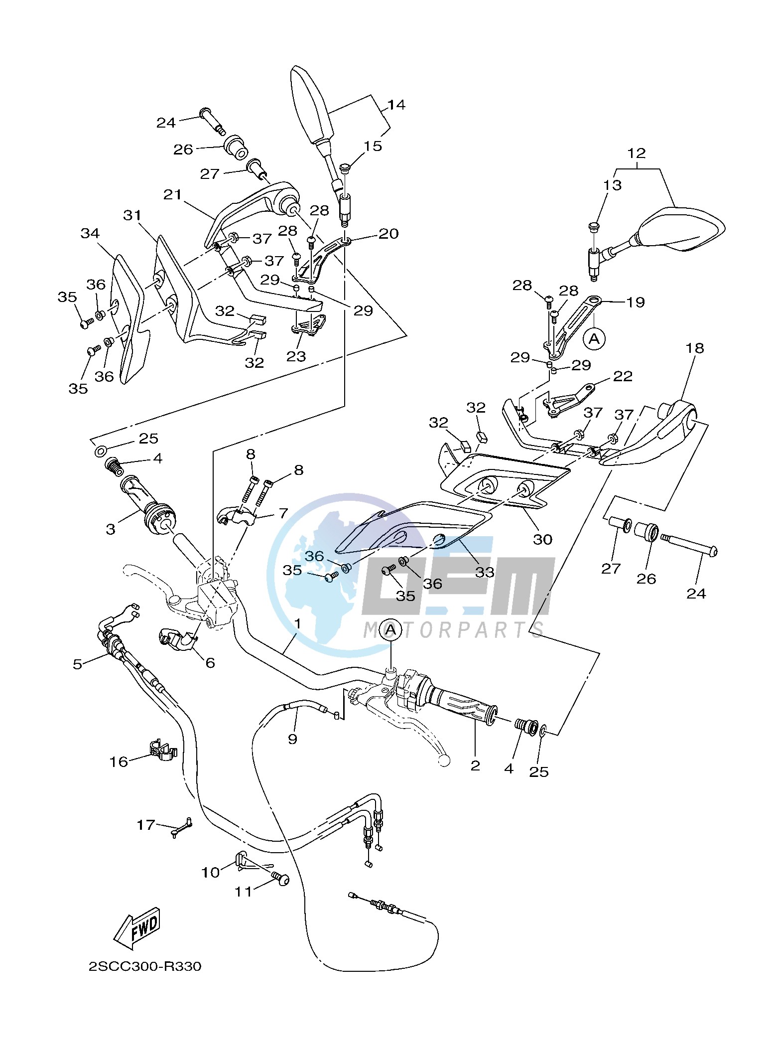 STEERING HANDLE & CABLE