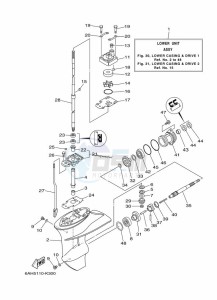 F20ELH-2011 drawing LOWER-CASING-x-DRIVE-1