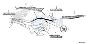 VFR1200XLF CrossTourer - VFR1200X 2ED - (2ED) drawing MARK (2)