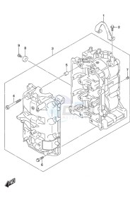 DF 40A drawing Cylinder Block