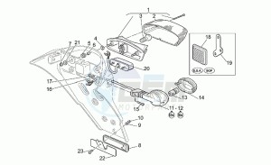 V 11 1100 Sport - Mandello Sport/Mandello drawing Taillight