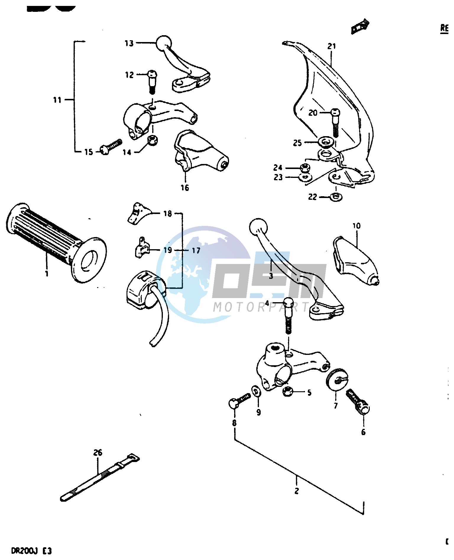 LEFT HANDLE SWITCH