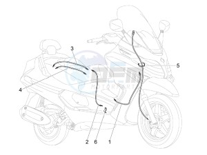 X Evo 125 Euro 3 (UK) drawing Transmissions