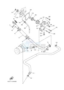 YXC700ES VIKING VI EPS SE (2USB) drawing WATER PUMP