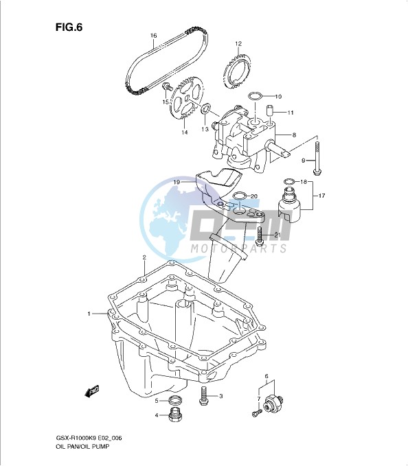 OIL PAN - OIL PUMP