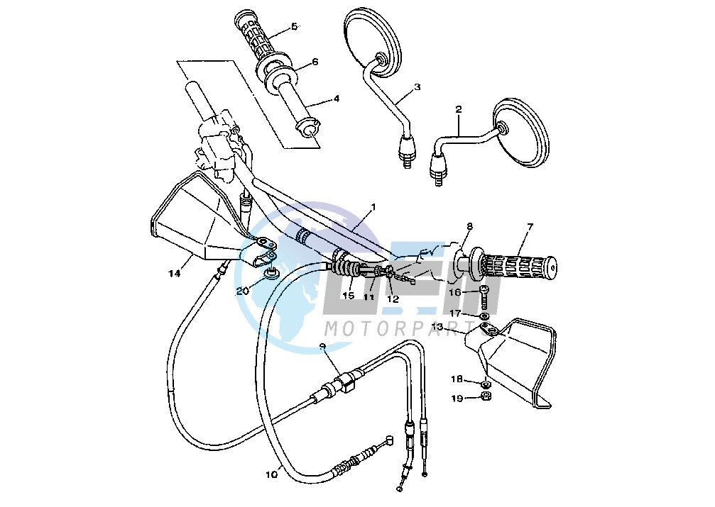 STEERING HANDLE -CABLE